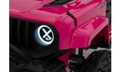Детский электромобиль OFF ROAD, розовый