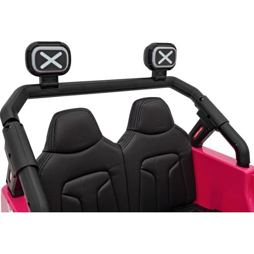 Elektromobilis bērniem OFF ROAD, rozā