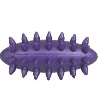 JAKOBS Massage egg with spikes hedgehog small 7 cm purple