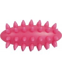 JAKOBS Massage egg with spikes hedgehog small 7 cm pink