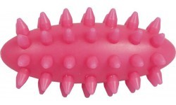 JAKOBS Massage egg with spikes hedgehog small 7 cm pink