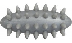 JAKOBS masāžas ola ar radzēm, maza, 7 cm, sudraba