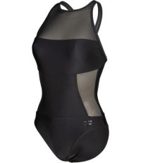Женский купальник Mesh Panels Swim Pro Back, чёрный, 36 - 500