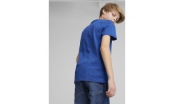 Puma Ess+ 2 Col Logo Tee Junior T-Shirt Blue 586985 21