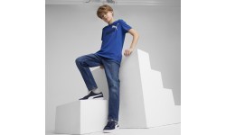 Puma Ess+ 2 Col Logo Tee pusaudžu krekls, zils 586985 21