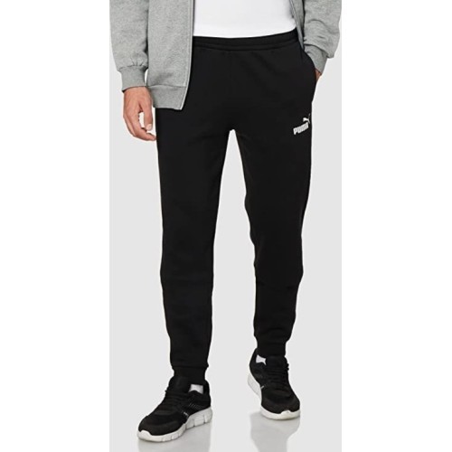 Мужской спортивный костюм Puma Clean Sweat Suit серый чёрный 585841 03