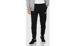 Мужской спортивный костюм Puma Clean Sweat Suit серый чёрный 585841 03
