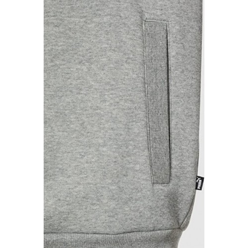 Мужской спортивный костюм Puma Clean Sweat Suit серый чёрный 585841 03