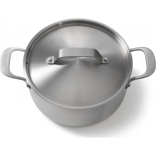 Nerūsējošā tērauda katls ar vāku Skottsberg 24 cm