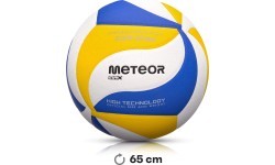 Volejbola bumba Meteor Max 2000, zila/dzeltena/balta