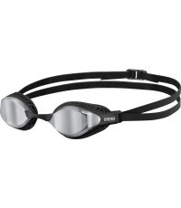 Peldēšanas brilles Arena Airspeed Mirror - Melns/Sudrabs