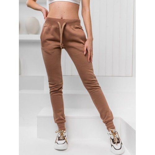 J.Style спортивные штаны женские Fleece Brown 68CK01-157