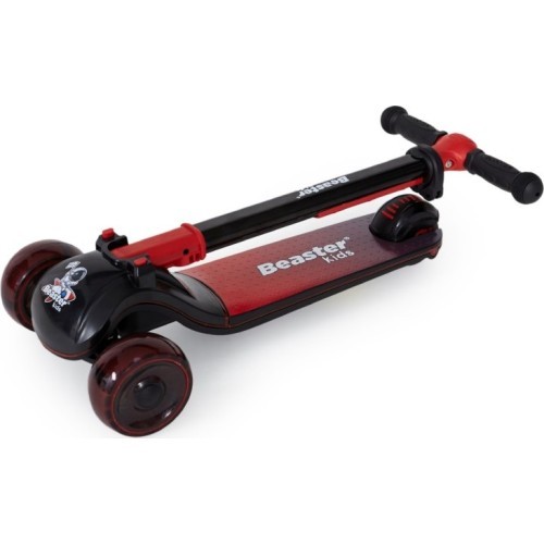 Детский самокат Beaster Kids BS604, красный, для детей от 3 лет