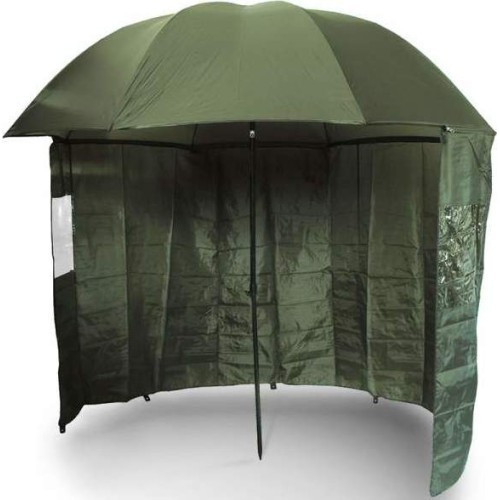 Brolly with Zip on Side Sheet NGT Green 45"