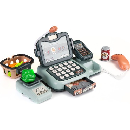 Cash register, products, scanner, calculator, sounds EcoToys