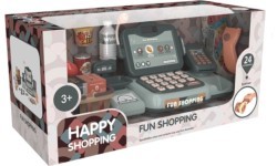 Cash register, products, scanner, calculator, sounds EcoToys