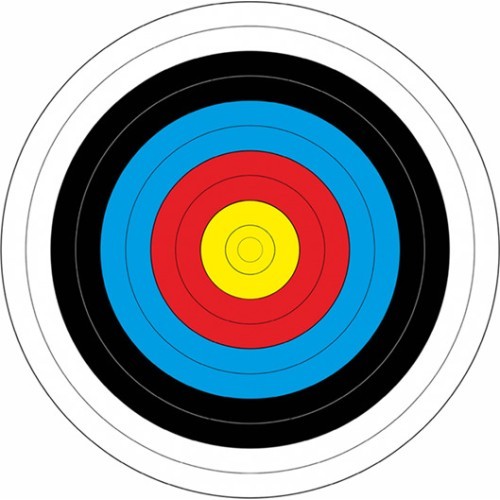 Target Yate, 40cm, 10pcs
