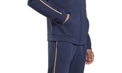 Мужская толстовка Reebok Te Piping Hoodie, синяя