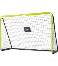 Bērnu futbola vārti EXIT Tempo Steel 240x160 cm, zaļi/melni