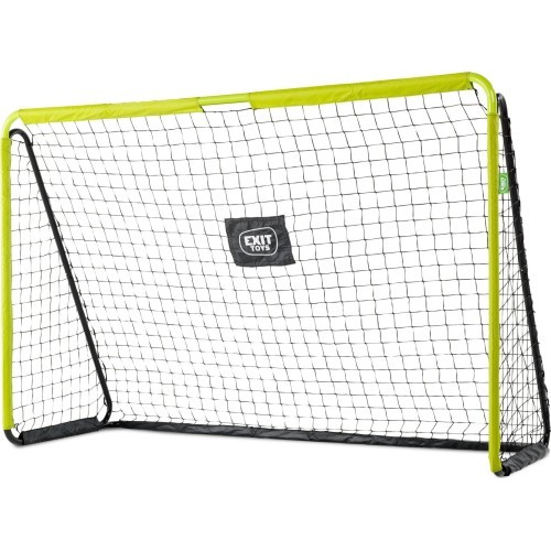 Bērnu futbola vārti EXIT Tempo Steel 240x160 cm, zaļi/melni
