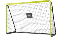 Freestanding Football Goal for Children EXIT Tempo Steel 240x160cm - green/black