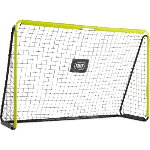 Bērnu futbola vārti EXIT Tempo Steel 240x160 cm, zaļi/melni