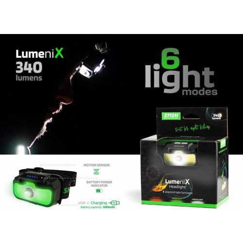 Налобный фонарь ZFISH Lumenix