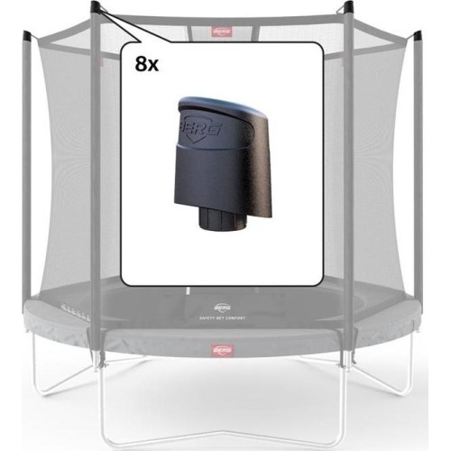 Berg верхние заглушки для защитной сетки Comfort, 8 шт.