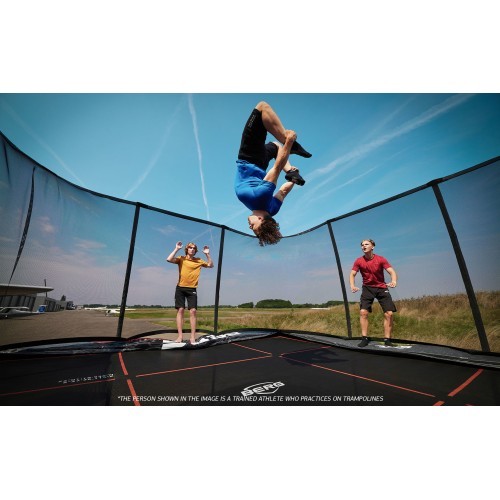 Батут BERG Sports Ultim Pro Bouncer Regular 5x5 с защитной сеткой XL
