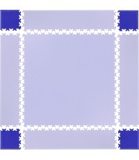 Corner Pieces for Puzzle Mat inSPORTline Simple Blue – 4 Pcs.