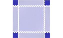 Уголки для коврика inSPORTline Simple, синие – 4 шт.