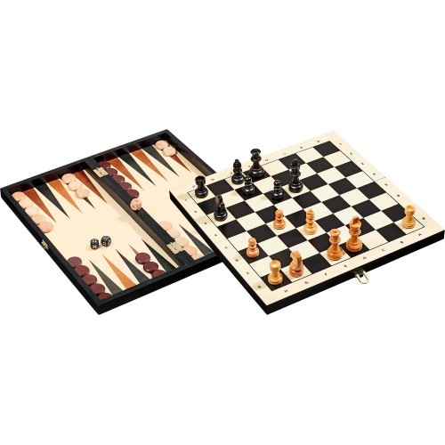 Backgammon, Chess, Checkers Set Philos 41x20.5