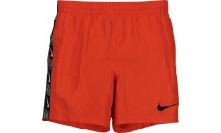 Nike Swim Shorts Boys' Nk B Lgo Tape 4'' Volley Short Red NESSD794 614
