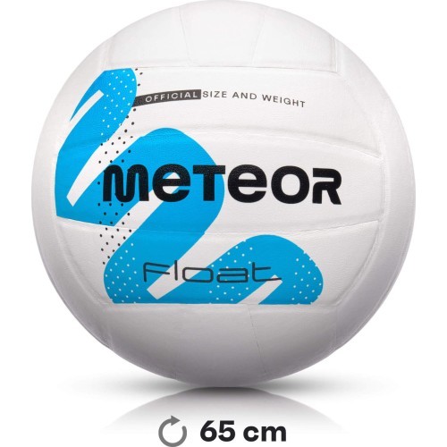 Volejbola bumba Meteor PVC - Balts/zils