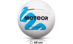 Volejbola bumba Meteor PVC - Balts/zils