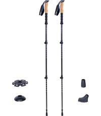 3 daļu karbona trekinga nūjas inSPORTline Portello