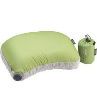 Cocoon Air-Core Hood pārgājienu spilvens, zaļš/pelēks