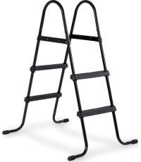 EXIT pool ladder for frame height of 60-90cm - black