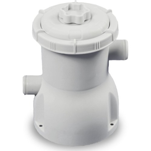 Baseins EXIT Stone ø300 x 76 cm ar jumtiņu un sūkni ar filtru