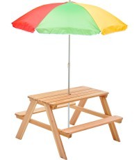 Детский стол для пикника Plum с парасолем