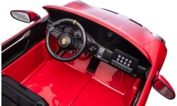 Elektromobilis Porsche 911 GT3 STRONG MP4, sarkans