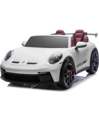 Elektromobilis Porsche 911 GT3 STRONG MP4, balts