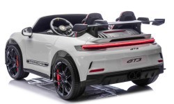 Elektromobilis Porsche 911 GT3 STRONG MP4, balts