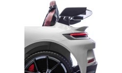 Elektromobilis Porsche 911 GT3 STRONG MP4, balts