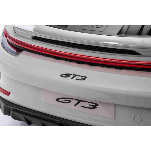 Elektromobilis Porsche 911 GT3 STRONG MP4, balts