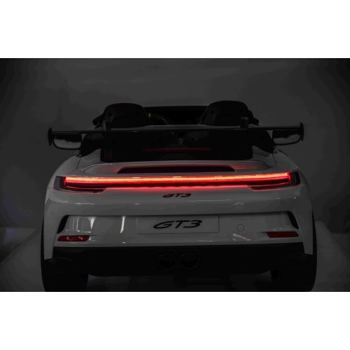 Elektromobilis Porsche 911 GT3 STRONG MP4, balts