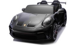Elektromobilis Porsche 911 GT3 STRONG, melns