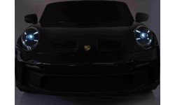 Elektromobilis Porsche 911 GT3 melns