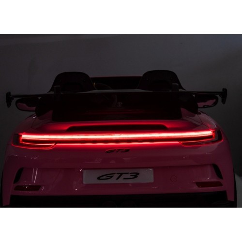 Электромобиль Porsche 911 GT3 розовый MP4
