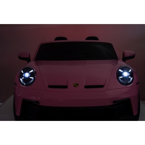 Elektromobilis Porsche 911 GT3 rozā MP4